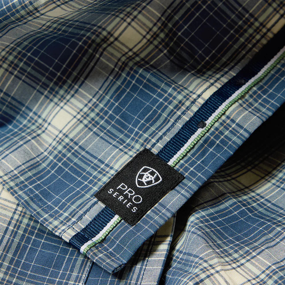 Camisa Ariat Pro Séries Xadrez Manga Longa – Masculina