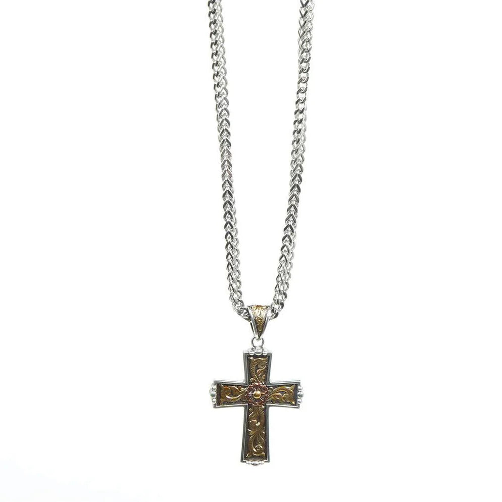 Colar Masculino Cruz Vintage – 32146