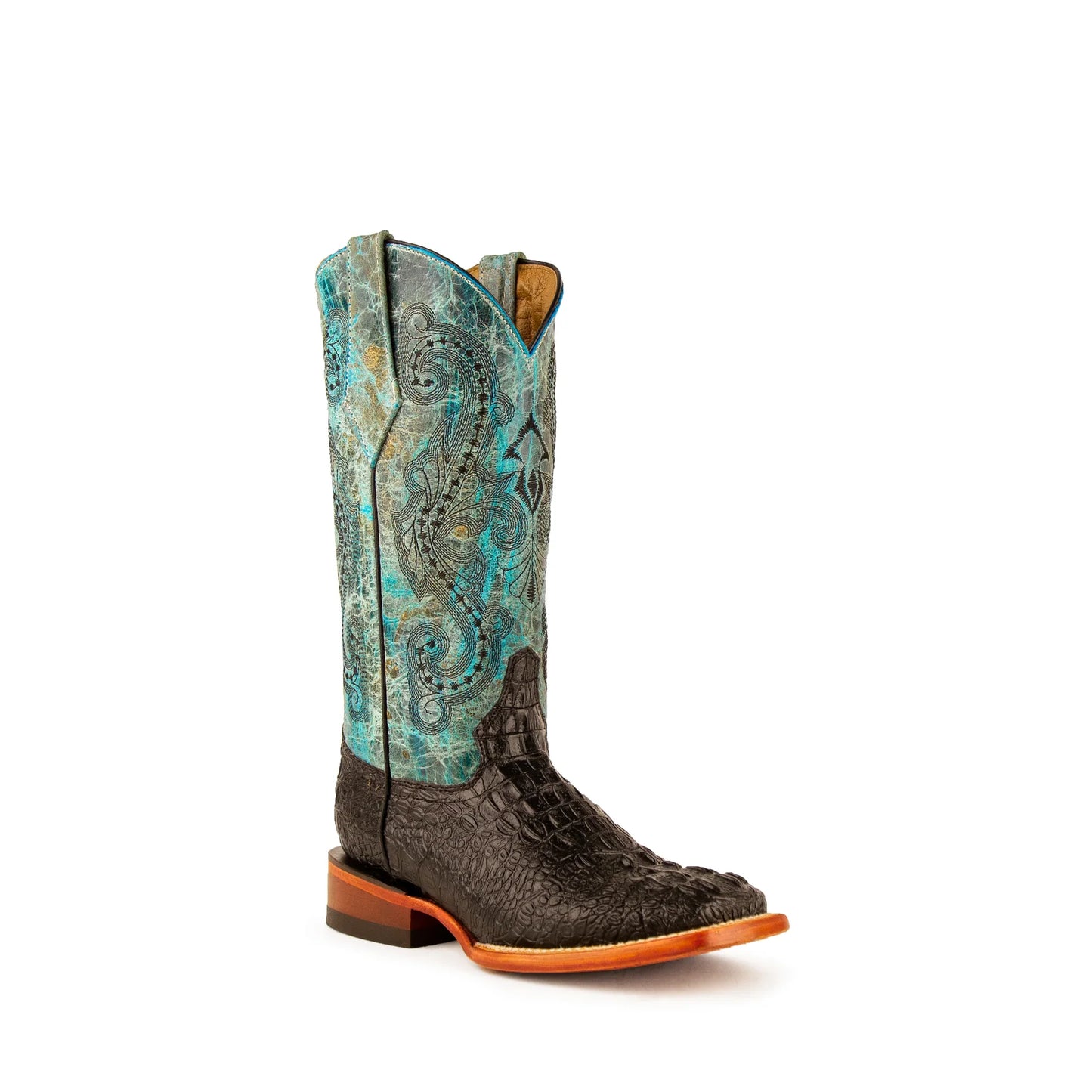 Bota Feminina Jacaré Ferrini Boots - 9039350