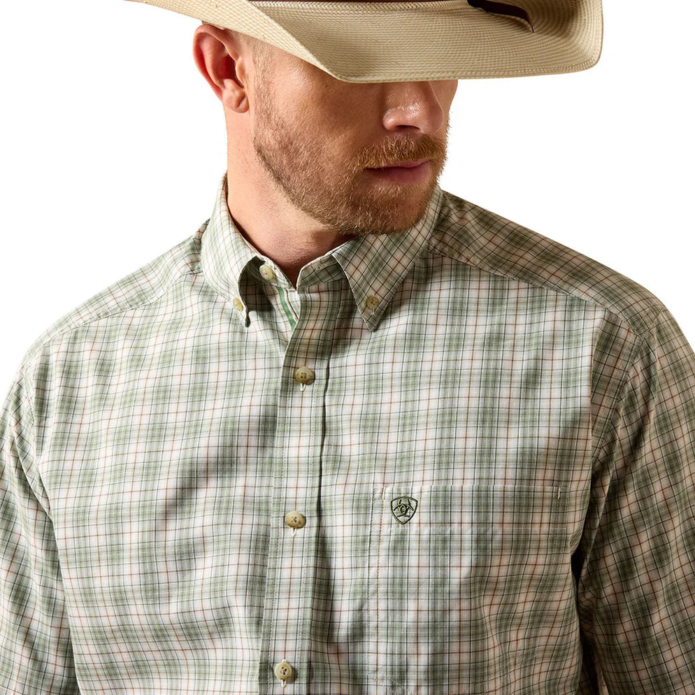 Camisa Ariat Xadrez Loden Frost Manga Curta – Masculina