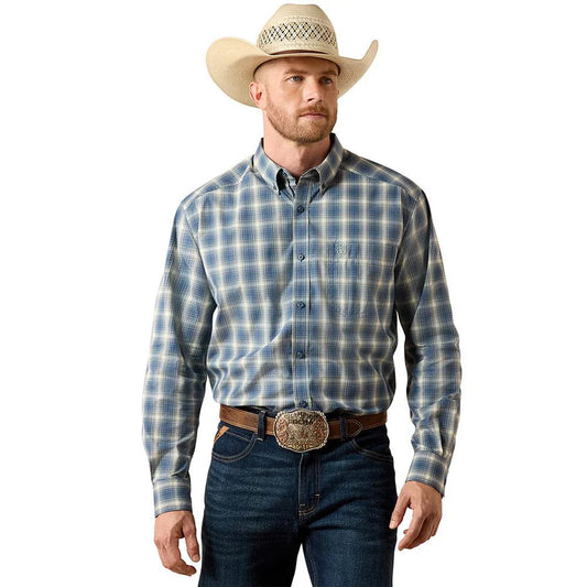 Camisa Ariat Pro Séries Xadrez Manga Longa – Masculina