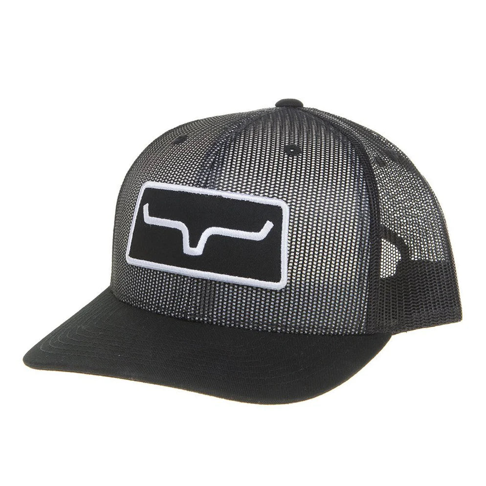Boné Kimes Ranch Preto - KR-TRUCKER-BLK