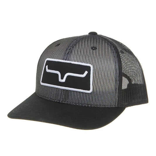 Boné Kimes Ranch Preto - KR-TRUCKER-BLK