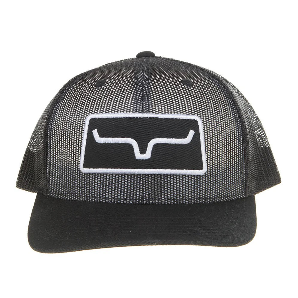 Boné Kimes Ranch Preto - KR-TRUCKER-BLK