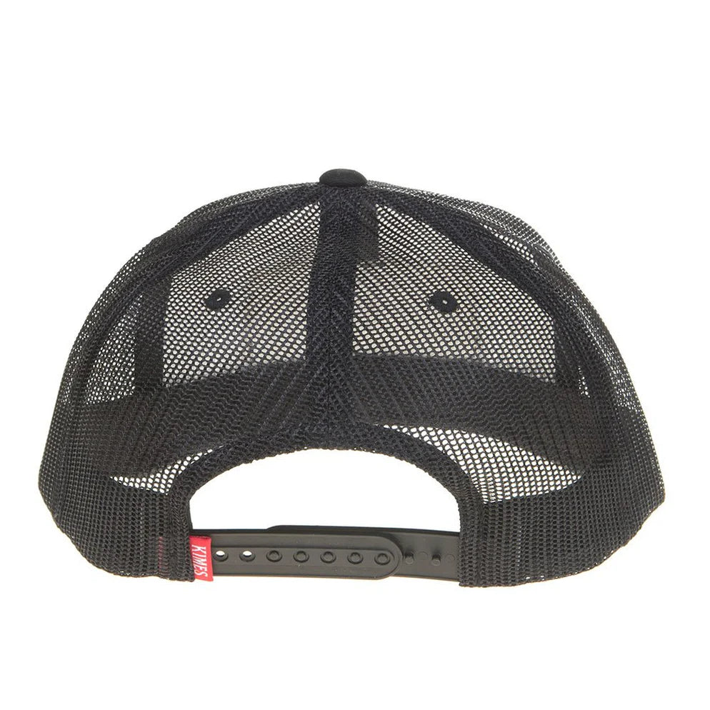 Boné Kimes Ranch Preto - KR-TRUCKER-BLK
