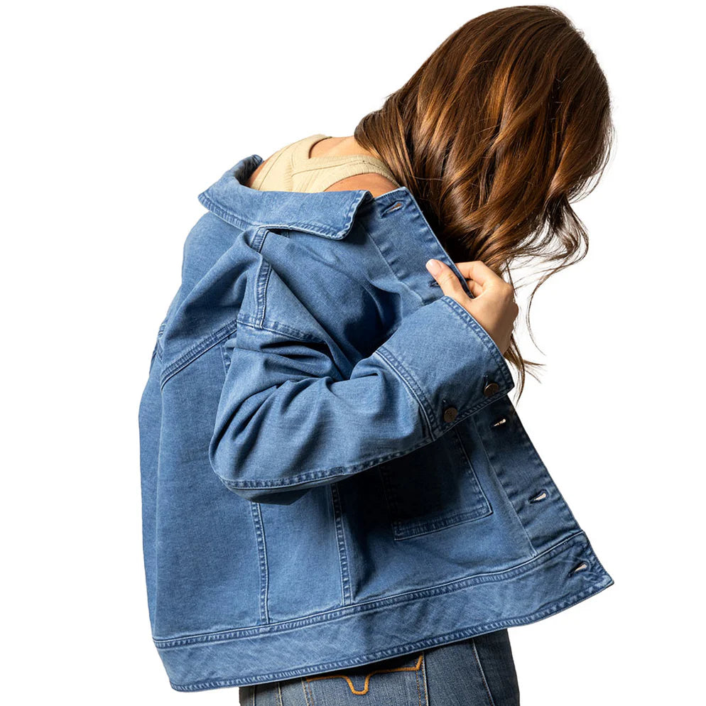 Jaqueta Feminina Jeans Kimes Ranch