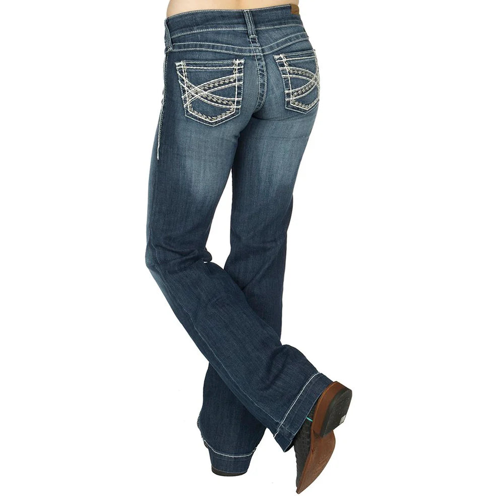 Calça Ariat Feminina Trouser Marine